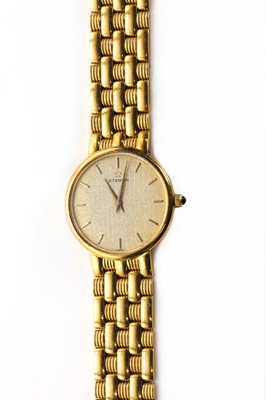 Lot 302 - An 18ct gold ladies' Eterna quartz bracelet watch