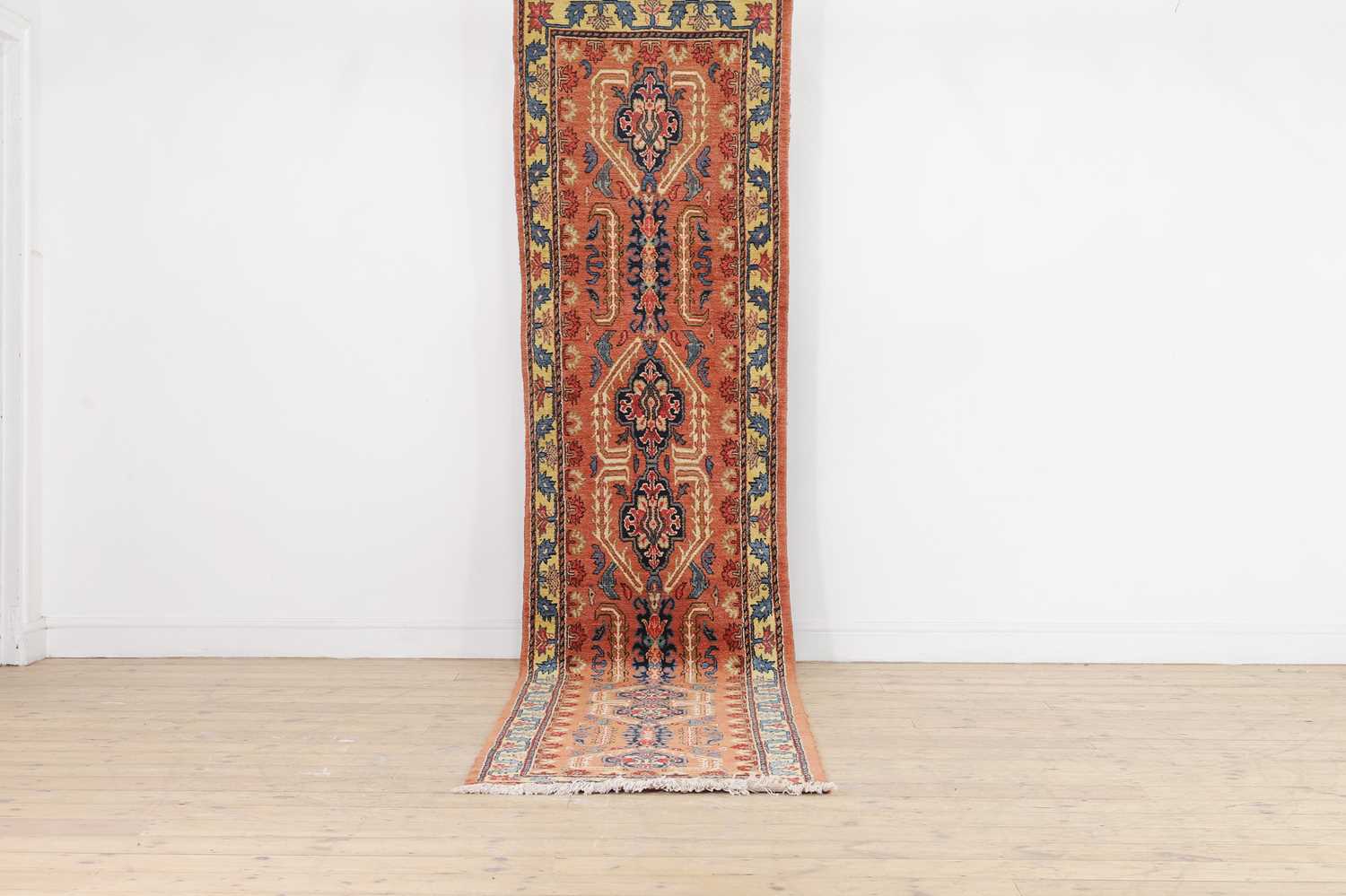 Lot 279 - A Persian Lori wool runner