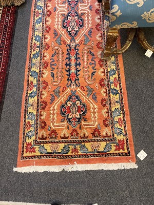 Lot 279 - A Persian Lori wool runner