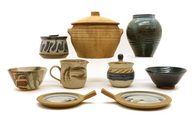 Lot 62 - A collection of studio pottery