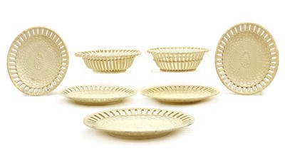 Lot 76 - A group of Wedgwood creamware