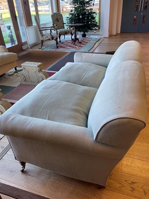 Lot 374 - A two-seater sofa by George Smith