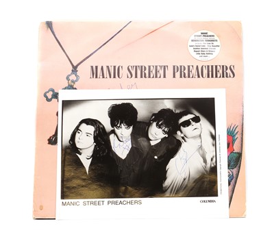 Lot 326 - A signed Manic Street Preachers LP