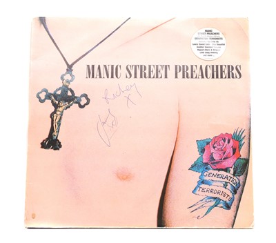 Lot 326 - A signed Manic Street Preachers LP