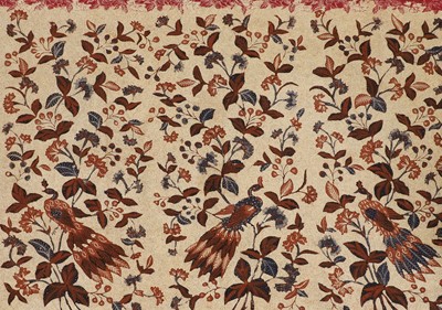 Lot 84 - A group of batik resist-dyed textiles