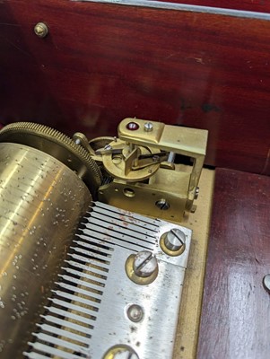 Lot 334 - A J H Heller Bern celeste musical box