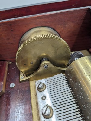 Lot 334 - A J H Heller Bern celeste musical box