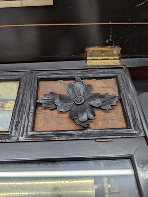 Lot 334 - A J H Heller Bern celeste musical box