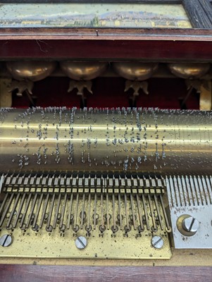 Lot 334 - A J H Heller Bern celeste musical box