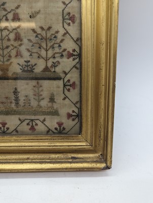 Lot 179 - A needlework sampler