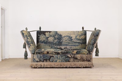 Lot 477 - A two-seater ‘Knole’ sofa