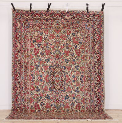 Lot 283 - A Persian wool carpet