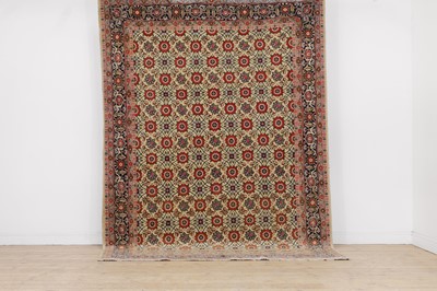 Lot 491 - A Persian wool rug
