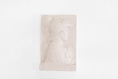 Lot 166 - A plaster relief of Scipio Africanus by LASSCO