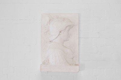 Lot 166 - A plaster relief of Scipio Africanus by LASSCO