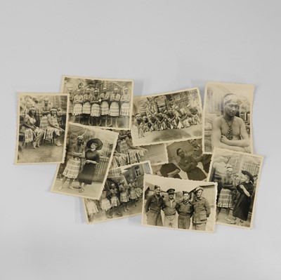 Lot 185 - A group of Second World War Stalag 18A prisoner-of-war photographs