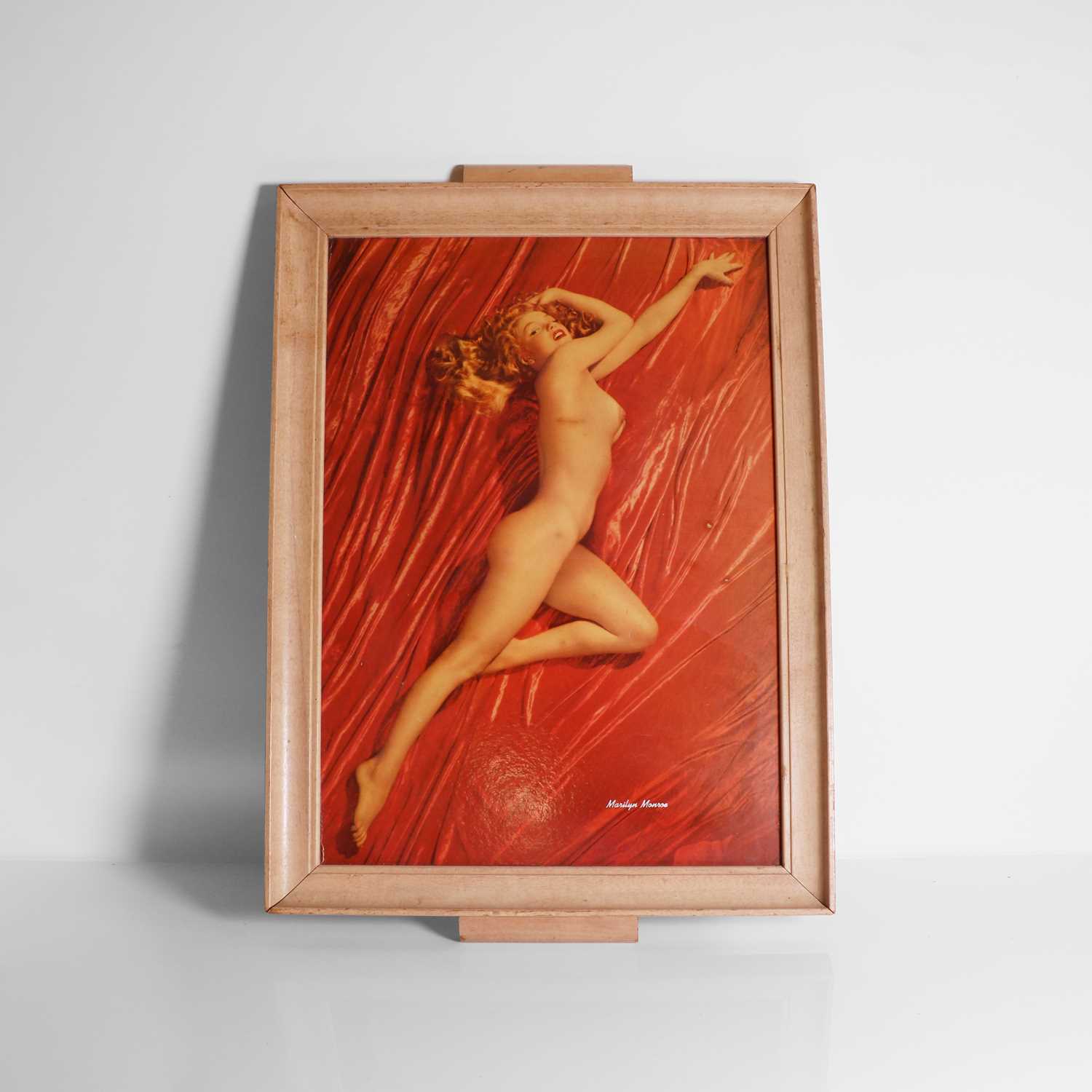 Lot 331 - A Marilyn Monroe 'Red Velvet' tray