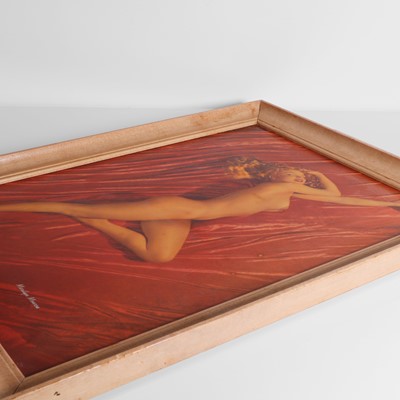 Lot 331 - A Marilyn Monroe 'Red Velvet' tray