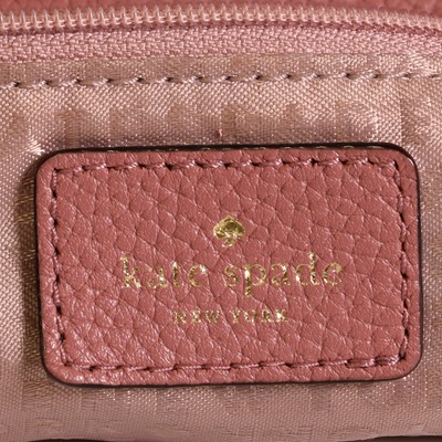 Lot 1497 - A Kate Spade dusty pink slouch shoulder bag