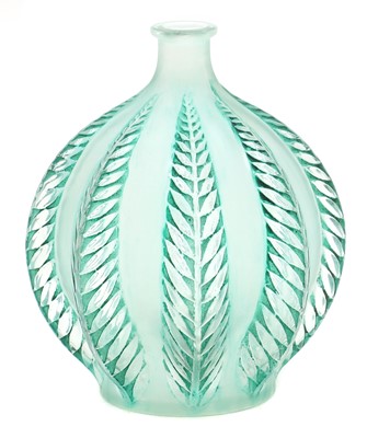 Lot 263 - A Rene Lalique Malines glass vase