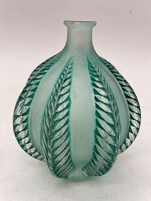 Lot 263 - A Rene Lalique Malines glass vase