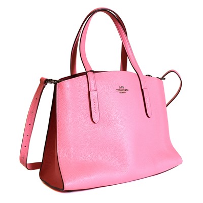 Lot 1507 - A Coach pink shopper tote