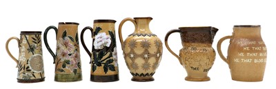Lot 95 - A collection of stoneware items
