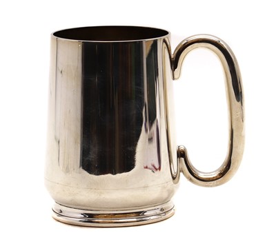 Lot 18 - A silver mug