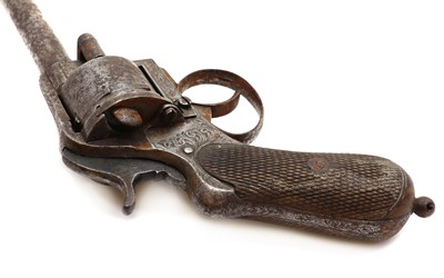 Lot 312 - A five-shot Navy percussion revolver