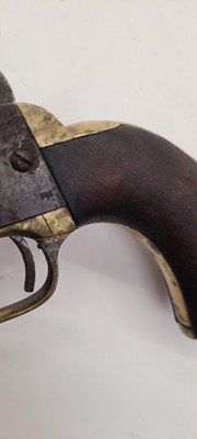 Lot 312 - A five-shot Navy percussion revolver
