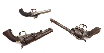 Lot 312 - A five-shot Navy percussion revolver