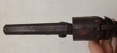 Lot 312 - A five-shot Navy percussion revolver