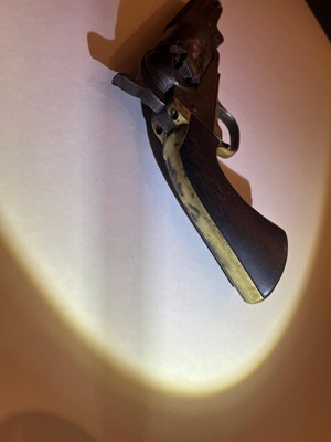 Lot 312 - A five-shot Navy percussion revolver