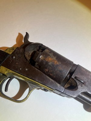 Lot 312 - A five-shot Navy percussion revolver