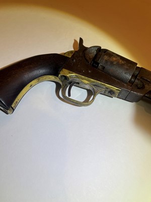 Lot 312 - A five-shot Navy percussion revolver