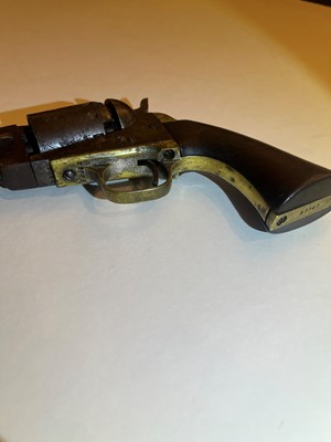 Lot 312 - A five-shot Navy percussion revolver