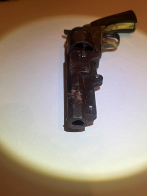 Lot 312 - A five-shot Navy percussion revolver