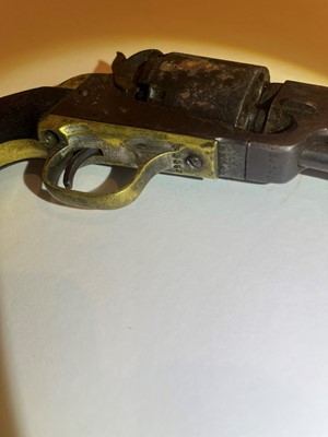 Lot 312 - A five-shot Navy percussion revolver