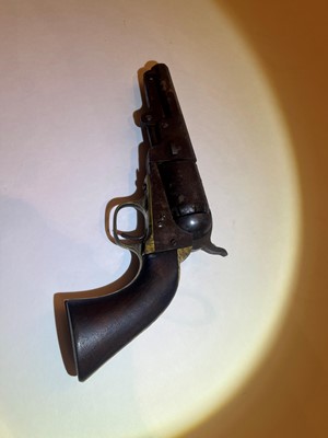 Lot 312 - A five-shot Navy percussion revolver