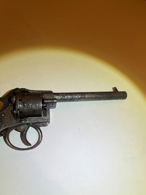 Lot 312 - A five-shot Navy percussion revolver