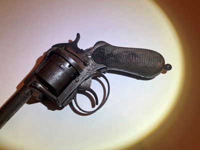 Lot 312 - A five-shot Navy percussion revolver