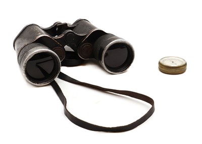 Lot 309 - A pair of Second World War Kriegsmarine Carl Zeiss U-Boat binoculars