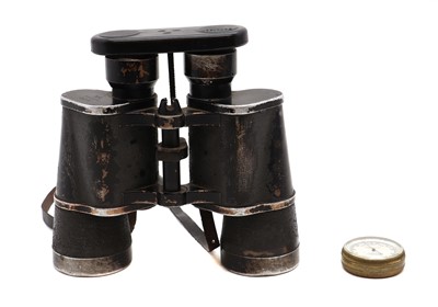 Lot 309 - A pair of Second World War Kriegsmarine Carl Zeiss U-Boat binoculars