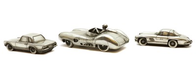 Lot 237 - A collection of Compulsion Gallery Pewter model cars