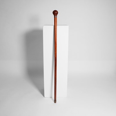 Lot 173 - A malacca swordstick