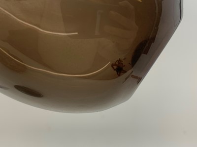 Lot 265 - A pair of Finnish 'Bird' glass vases