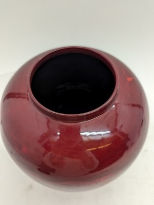 Lot 216 - A Bernard Moore flambe urn