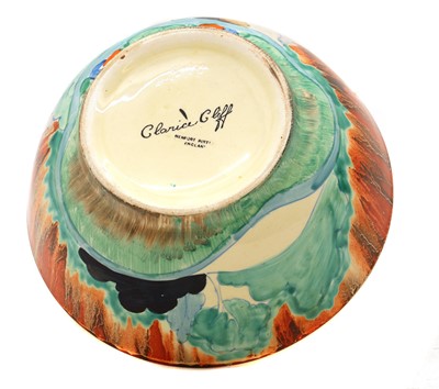 Lot 210 - A Clarice Cliff fruit bowl