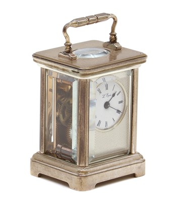 Lot 278 - A French L'Epee silver timepiece