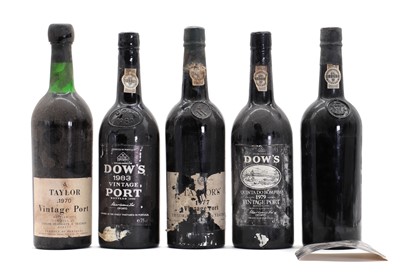 Lot 52 - A selection of Vintage Ports